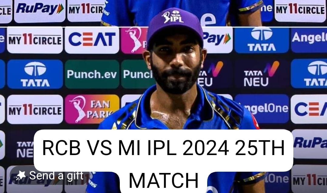 RCB VS MI IPL 2024